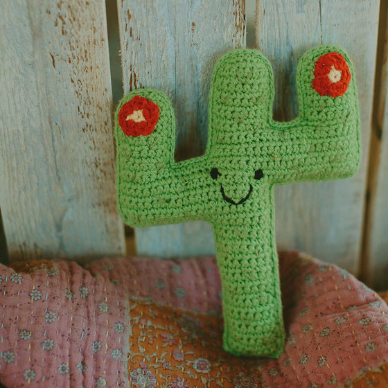 Cactus Toy Rattle