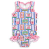 Sardine Stripe One-Piece