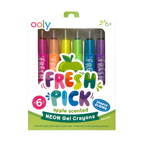 Fresh Pick Apple Scented Gel Crayons
