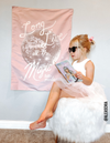 TS Long Live / Never Grow Up Reversible Banner | Fabric Wall: Small 17x13"