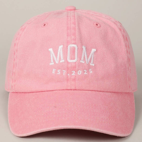 MOM EST.2025 Baseball Cap