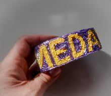  Game Day Bag Strap:Purple/Yellow