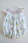 Hand Picked Smocked Florals Bubble