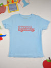 Light Blue School Bus T-Shirt