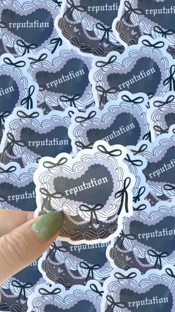 REPUTATION Cake Album Sticker