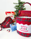 Baby's 1st Christmas Tote/Gifting Bucket