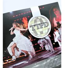  TTPD disco Taylor Swift Inspired Magnetic bookmark
