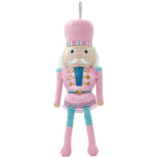  Pink Nutcracker Plush Ornament