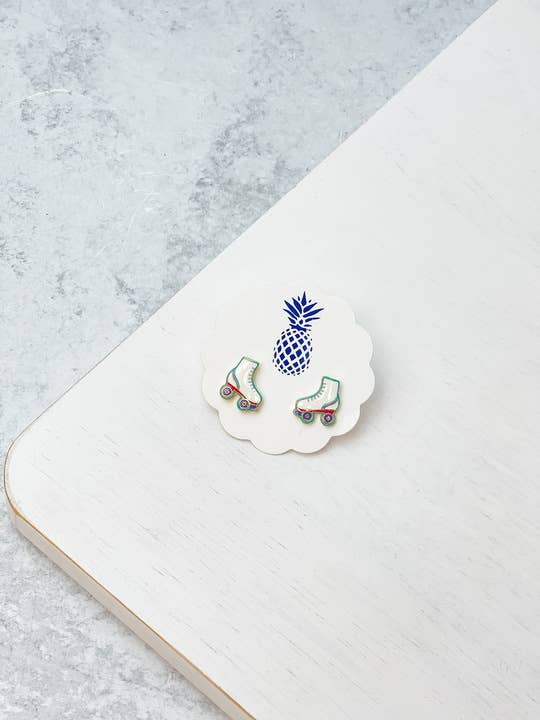 Roller Skates Stud Earrings