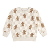 Gingerbread Checkered Sweatshirt