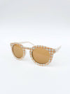 Plaid Pop Kids' Sunglasses