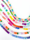 Rainbow Sprinkles - Seed Bead Necklace