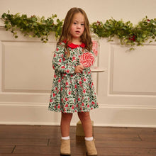  Winter Berries Twirl Dress