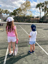 Tennis Bow Baseball Hat: Youth (2-7)