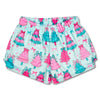 Fancy Tree Plush Shorts