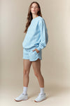 Baby Blue Bow Sweatshirt