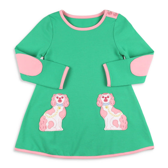 Mahjong Puppy Dress