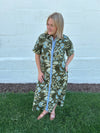 Olive Bloom Dress