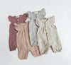 Jennifer Linen Jumper + Bow: Oat| Natural Linen