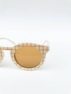 Plaid Pop Kids' Sunglasses