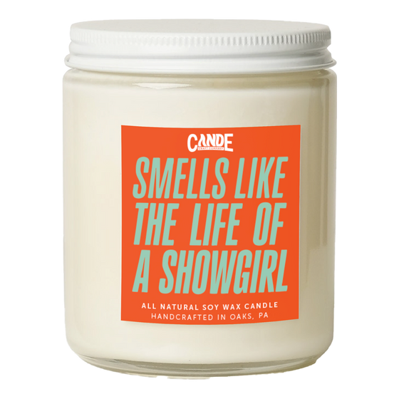 Show Girl Candle: Amber Blush