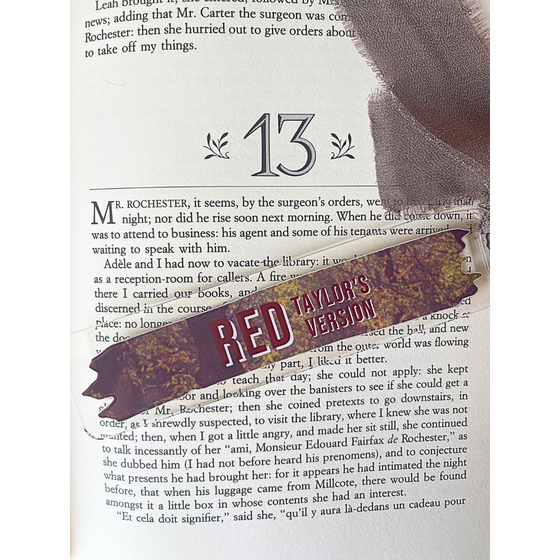 Taylor Swift acrylic bookmark: Lover