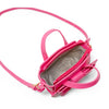 Big Bow Baguette Handbag: Hot Pink