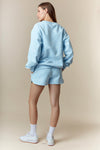 Baby Blue Bow Shorts