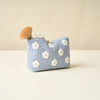 Teddy Pouch-Flower Blue