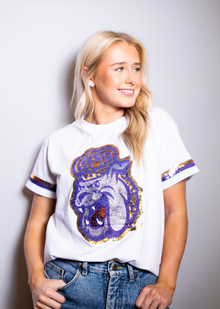  James Madison University - Duke Dog Sequin Shirt