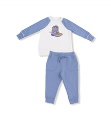  Country Calico: 
Sweatshirt and Jogger Set