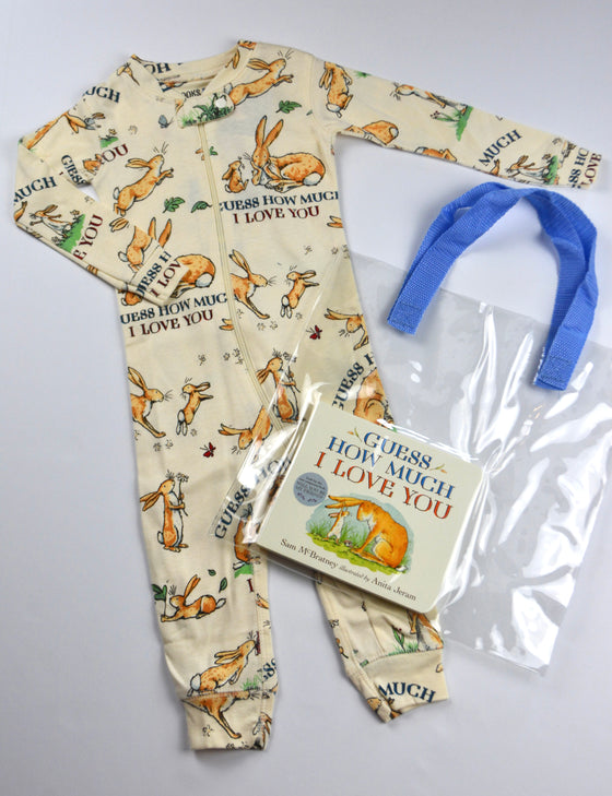 Books to Bed: Guess How Much I Love You Sleeper Set with Book