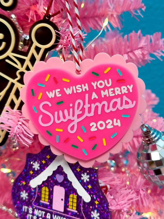 We Wish You a Merry Swiftmas 2024 Ornament!