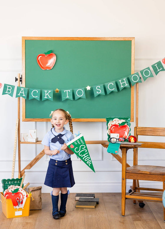 First Day Green Felt Pennant