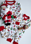 Holly Jolly Cookies Zipper Pajamas