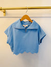 Scallop Dolman Top