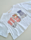 USA Patchwork Cropped Top