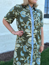 Olive Bloom Dress