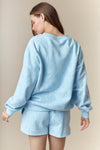 Baby Blue Bow Sweatshirt