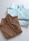 Kingston 1/4 Zip Pullover - Light Blue