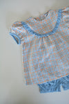 Fall Plaid Bloomer Set