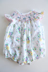 Hand Picked Smocked Florals Bubble