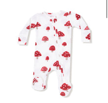  Painterly Mushrooms:
2 Way Zipper Footie