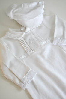  Classic Cross L/S Romper w. Hat
