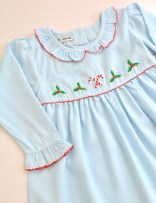  Blue Candy Cane Nightgown