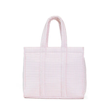  Go Go Tote: Quilted Pimlico Stripe Pink