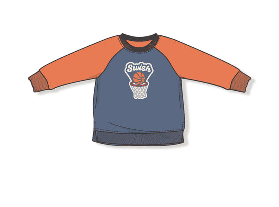 Basketball Raglan Sweatshirt