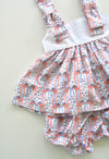 Patriotic Shoulder Bow Bloomer Set