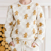 Gingerbread Checkered Sweatshirt