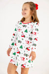 L/S Penny’s Play Dress: I want a Hippopotamus for Christmas